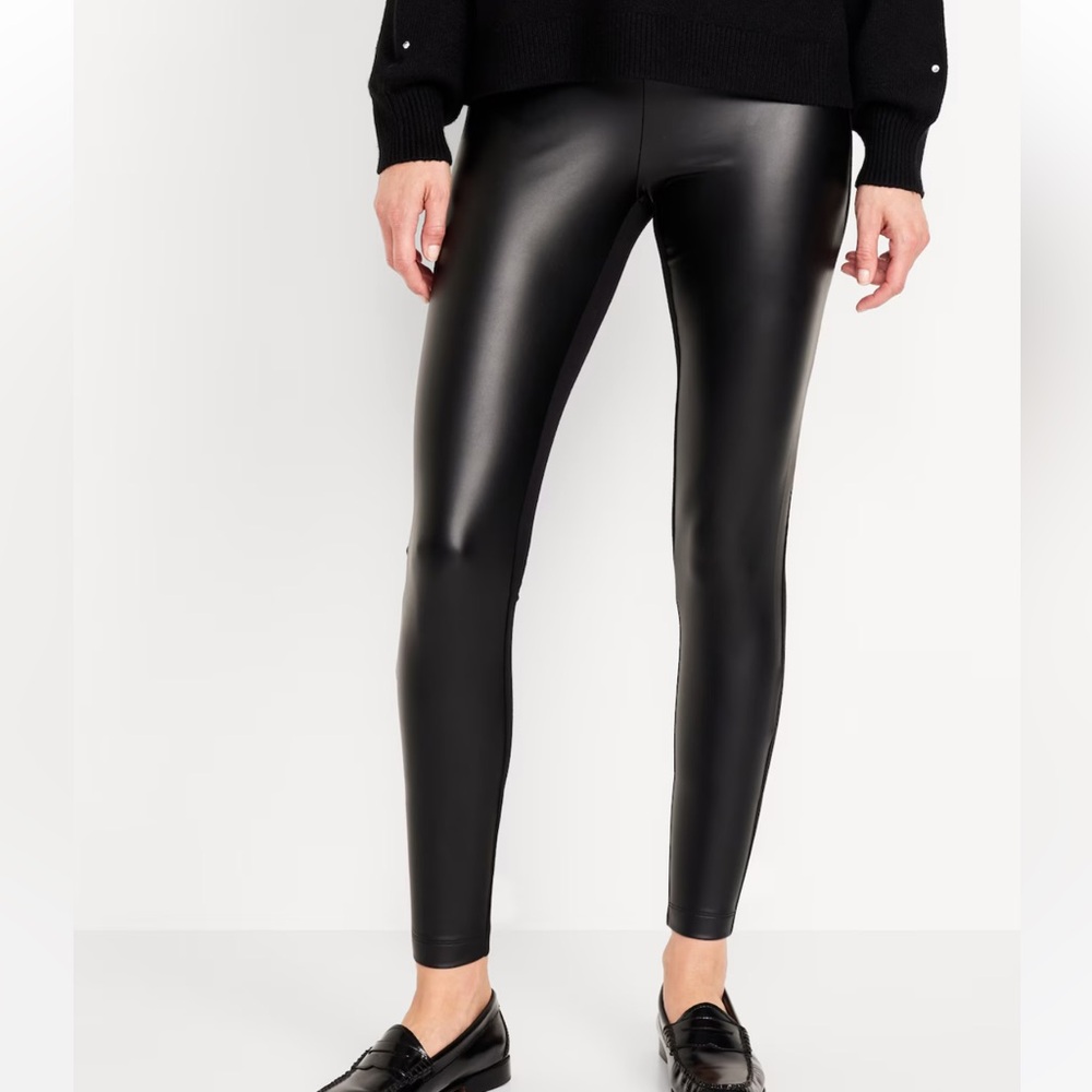 GAP Faux Leather Leggings